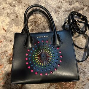 MICHAEL Michael Kors Mercer Light-Up Firework Cross-Body Bag - NWOT